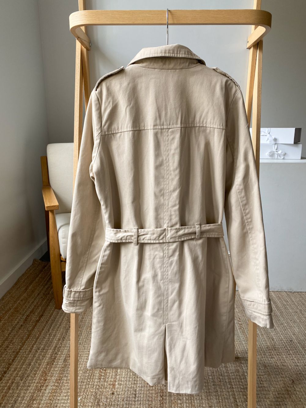 Хлопковый трэнч La Redoute, 152