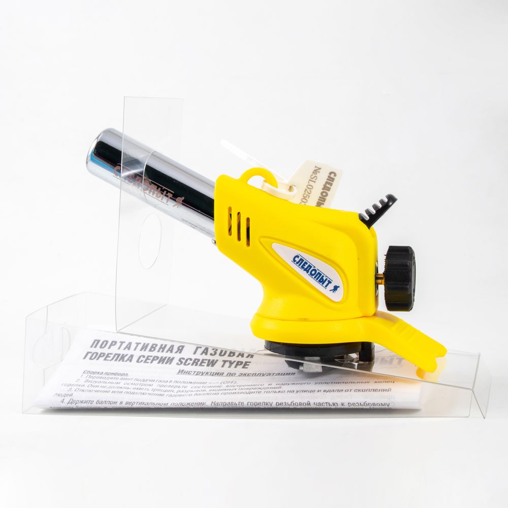 Горелка порт. &quot;СЛЕДОПЫТ-GTP-N02&quot;, пьезо (цанг.)/68/100/