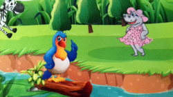 Микровелюр Xpoint (Икспоинт) 0003.01 В гостях у сказки