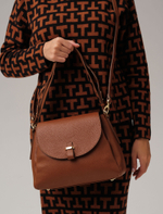 Кожаная сумка Deboro 30737 фундук