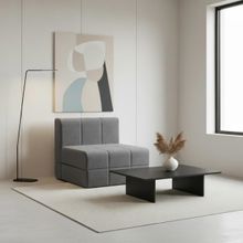 Кресло кровать раскладное бескаркасное 200х90 (беж Вивальди)