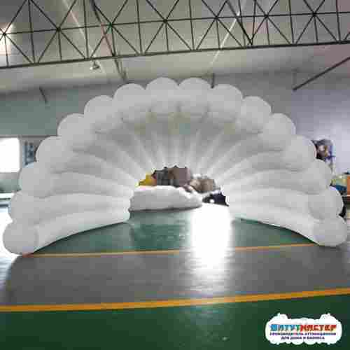 Надувная сцена ракушка LED «Неоновая ночь», 5×3,5×3,5 м