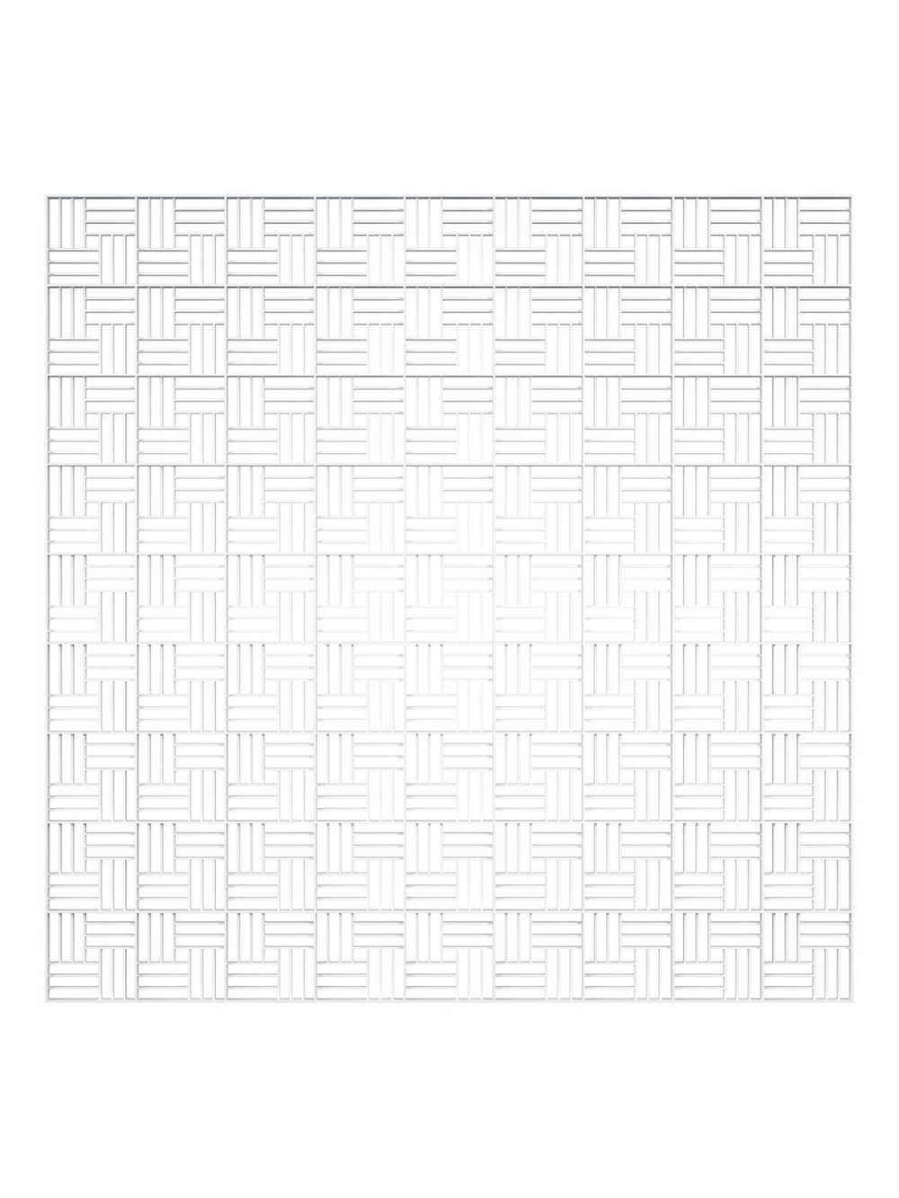 Решетка вентиляционная ПДП fusion потолочная 595х595 пластик ERA