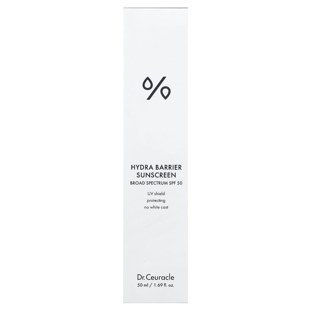 Dr. Ceuracle, Hydra Barrier, солнцезащитное средство, SPF 50, 50 мл (1,69 жидк. унции)