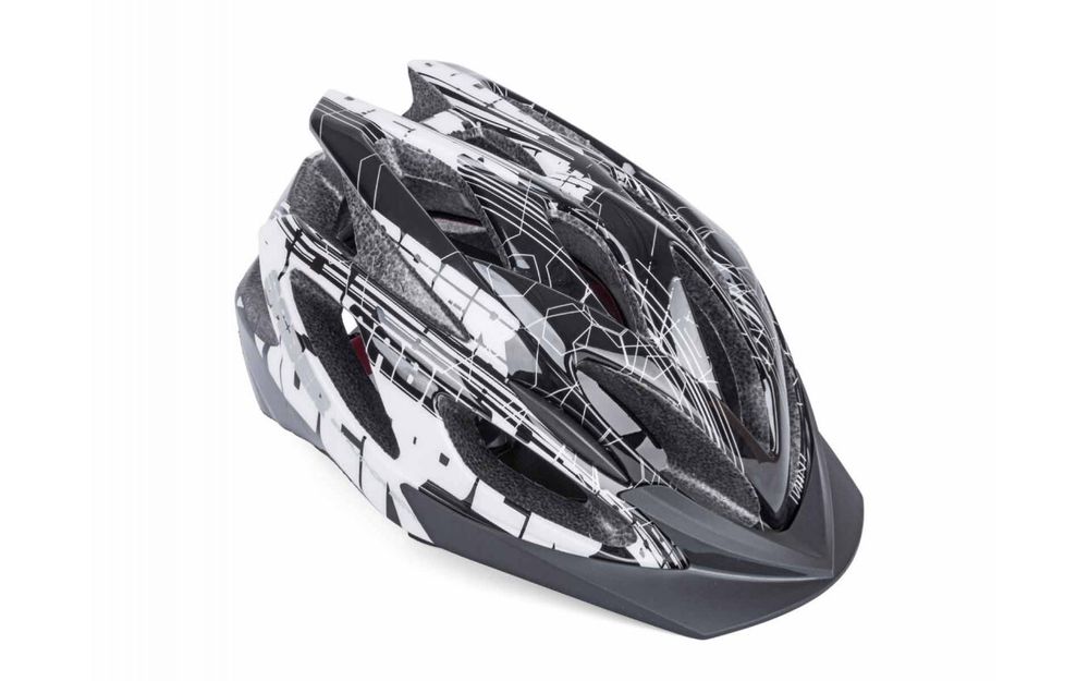 Шлем SABER 142 BLK/WHT р-р 52-58см AUTHOR