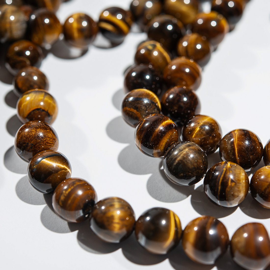 Золотистый тигровый глаз натуральный, шар 12мм