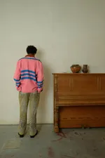 Куртка Soeurs с Полосами / Pink Stripes Long Sleeve розовая