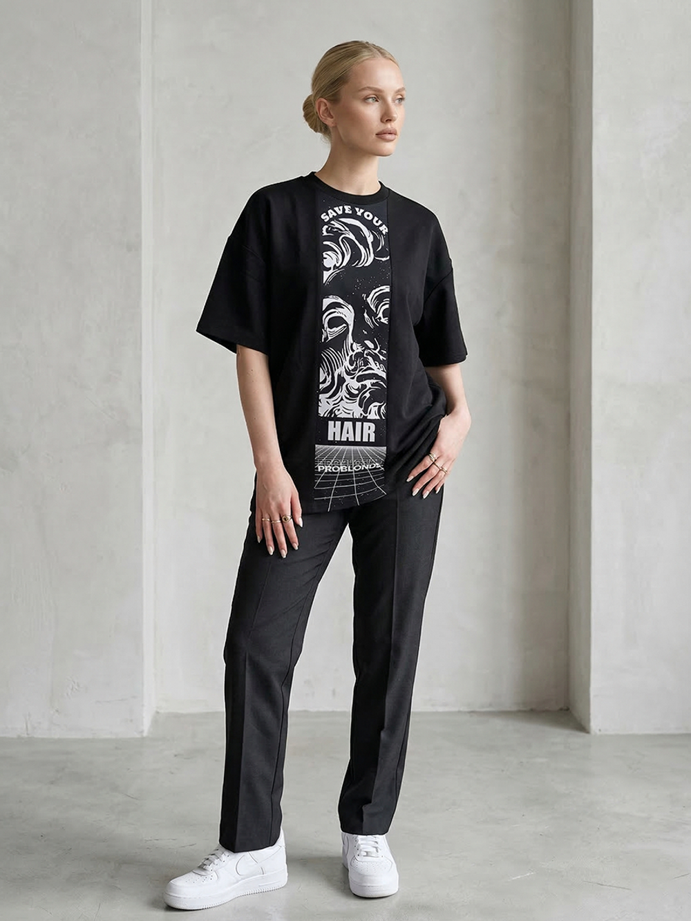 ФУТБОЛКА для парикмахеров НУМЕРО 1 принт Антик3