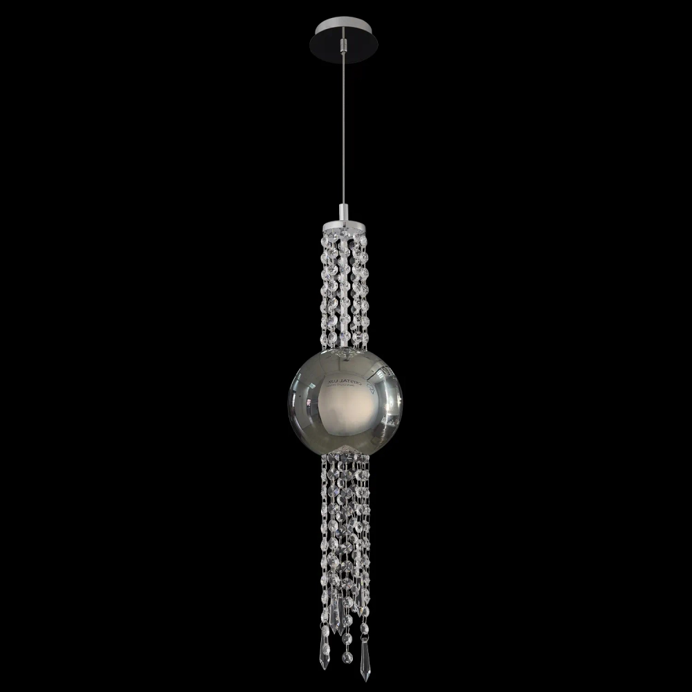 Светильник подвесной Crystal Lux NAVAJO SP3W LED CHROME