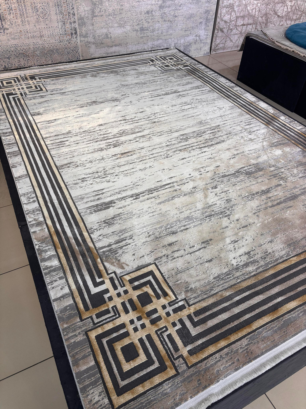 Zara Collection (200*280 см) - Ivory/Mustard