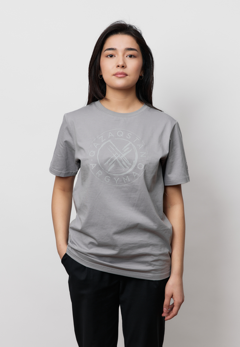 Футболка QAZ-ARG LIGHT GREY