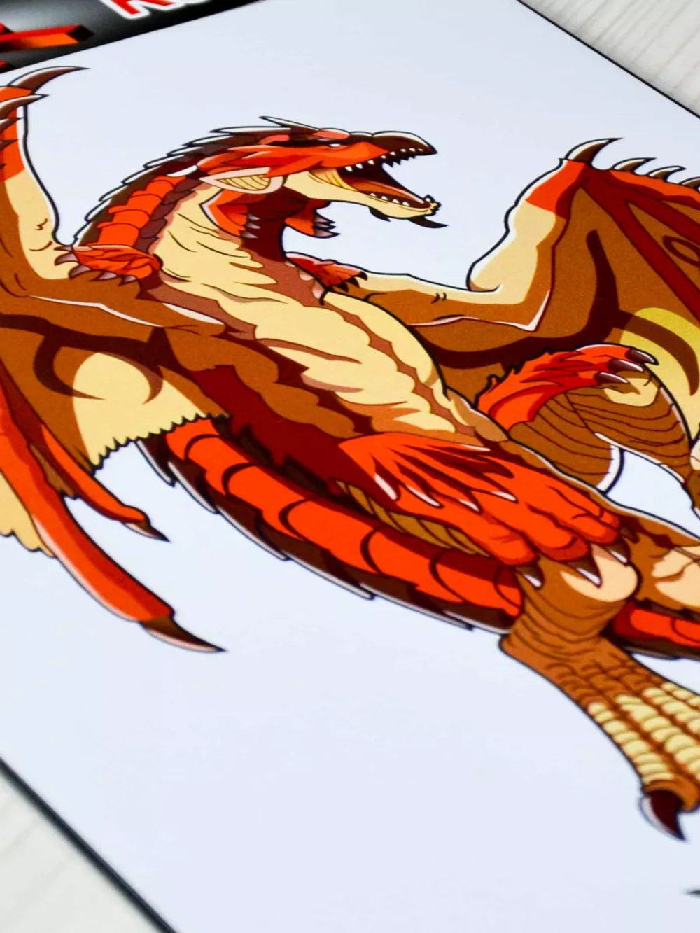 Наклейка - Дракон