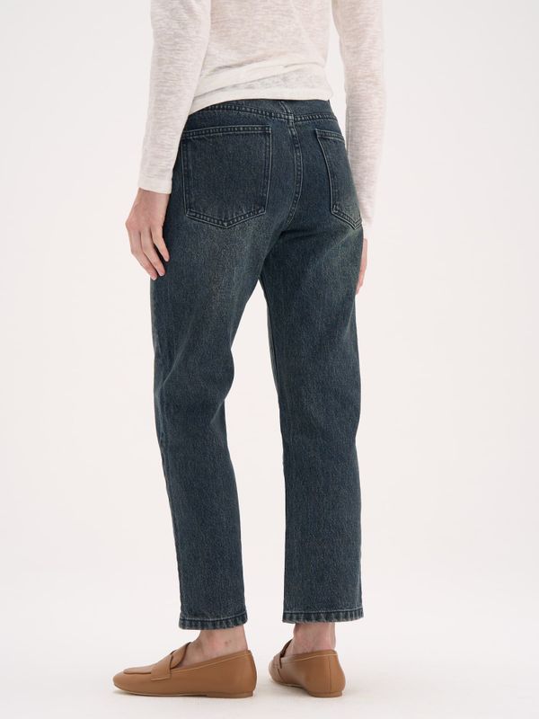 Джинсы прямые с вискозой 