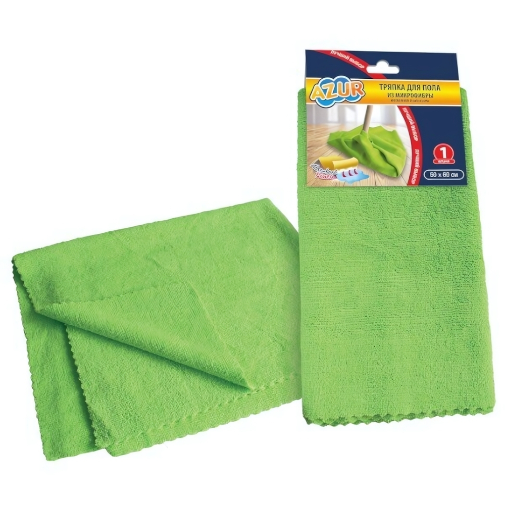 Салфетка из микрофибры для пола AZUR (50х60 см)