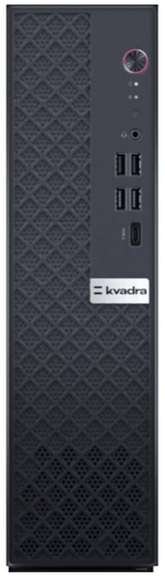 Системный блок KVADRA KVADRA TAU SFF Intel Core i3, 16 ГБ, 512 Гб, Intel UHD Graphics,  ОС Не установлена