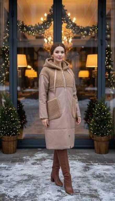 Дубленка 50336352 Fabrika