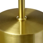 Кофейный столик Bradex Home Solid диам.40см x 58см, золотой, металл