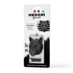 (MEDORI) Ароматизатор на дефлектор Ceramic Pantera 3D Парфюм Silver Fleece BLACK AFGANO