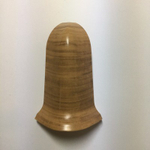 Наружный угол к плинтусу "Cezar" 320 Бамбук темный