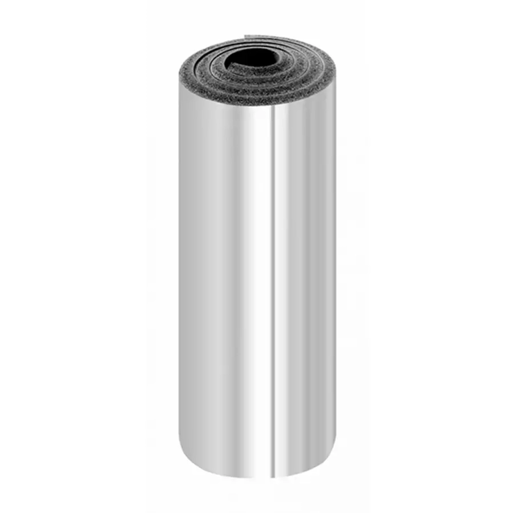 Рулон K-FLEX 10x1000-20 ST AD ALU (каучук) толщина 10мм, ширина 1м, в рулоне 20кв.м, самоклеящаяся