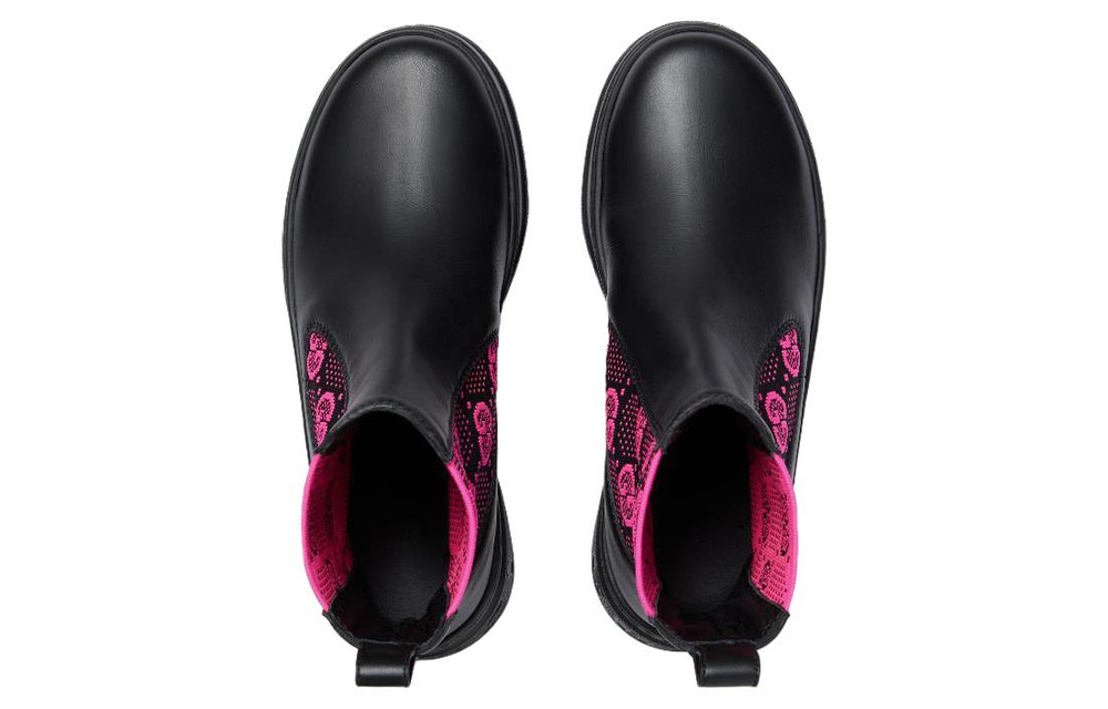 Gucci Wmns Boot "GG Jersey - Black Fuchsia" Women"s