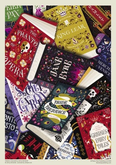 Adult Jigsaw Puzzle: Jenny Zemanek: Classics Cascade