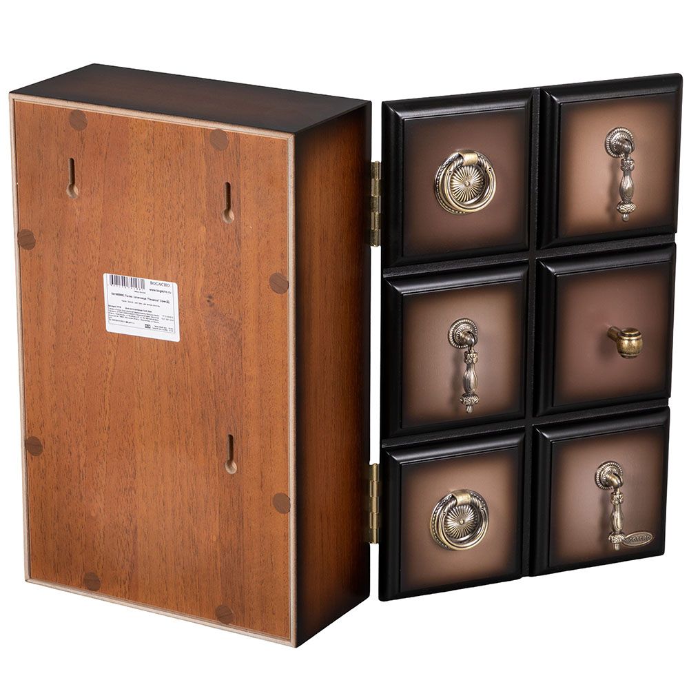 Полка - ключница Пандора Орех Шоколад