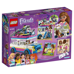 LEGO Friends: Передвижная научная лаборатория Оливии 41333 — Olivia's Mission Vehicle — Лего Френдз Друзья Подружки