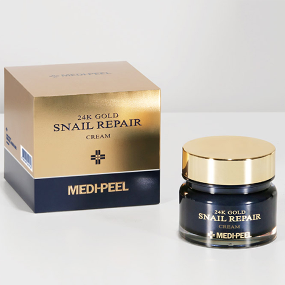 Medi-Peel 24K Gold Snail Cream премиум-крем с 24К золотом и муцином улитки