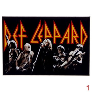 Магнит Def Leppard ( в ассортименте )