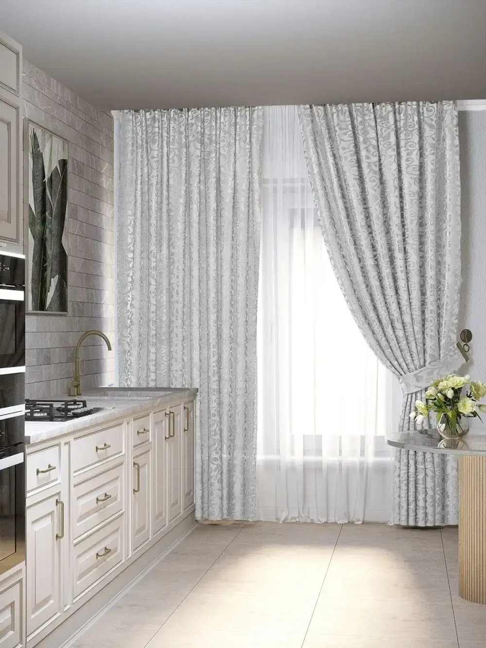 Комплект штор Барселона MSD712-4 1,40м*2,50м