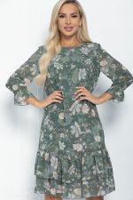 Платье Миссис (оливковое) П11280 LT Collection