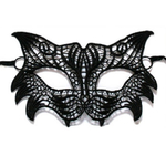 Маска кружевная Мелани черная
