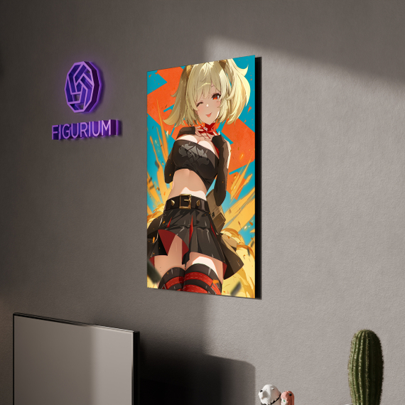 Постер Happy Burnice - Zenless Zone Zero