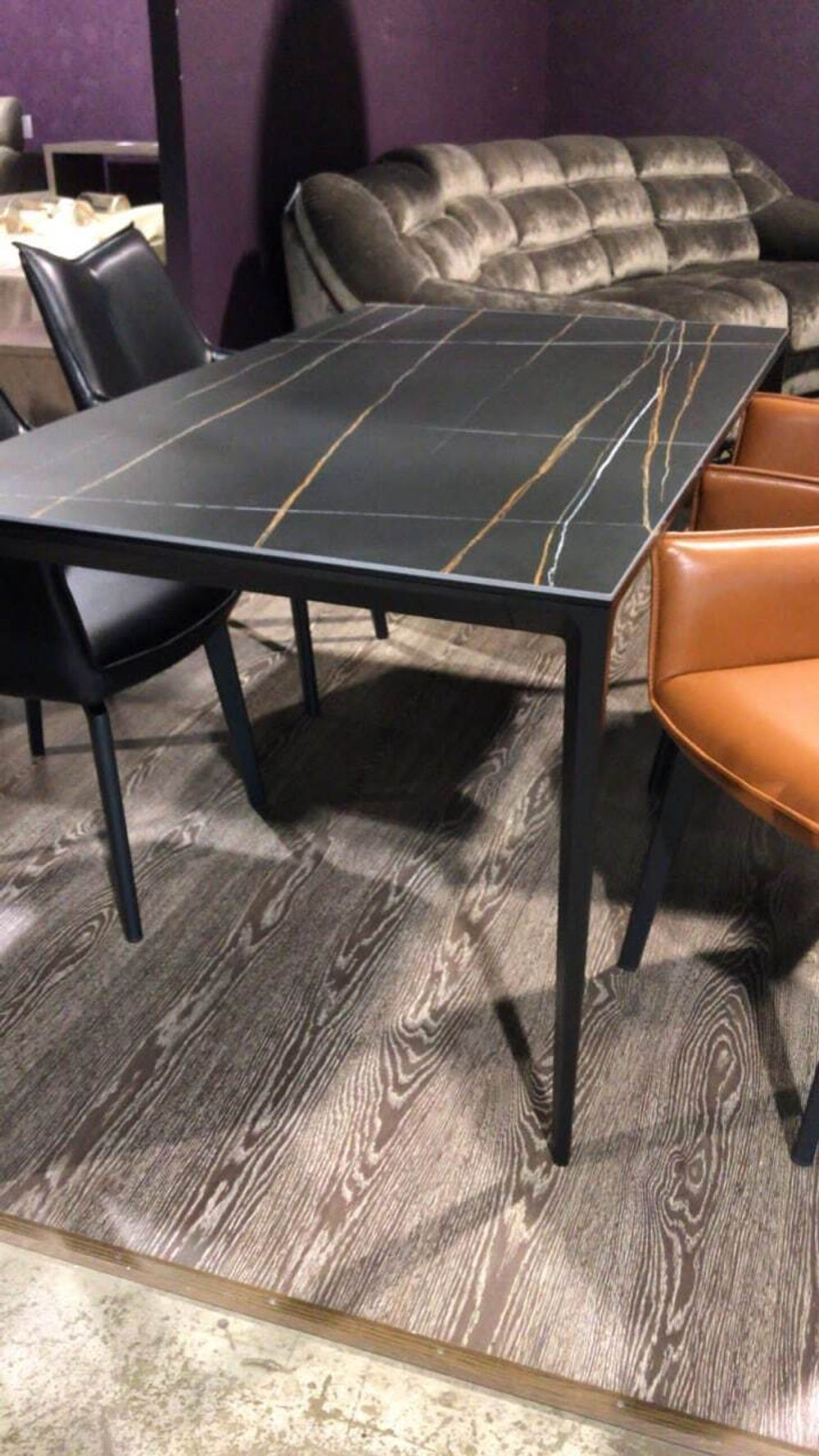 Стол DT-2010 черная керамика MR32 (180)