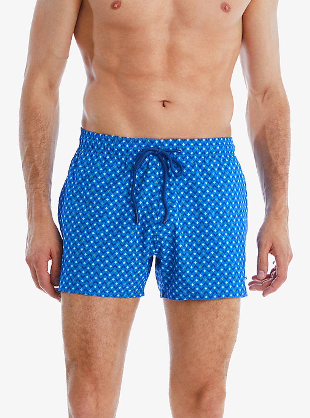 Мужские пляжные шорты синий