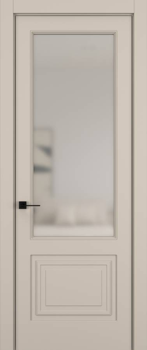 Дверь 02V ELEGANT Матовый Светлый Бежевый