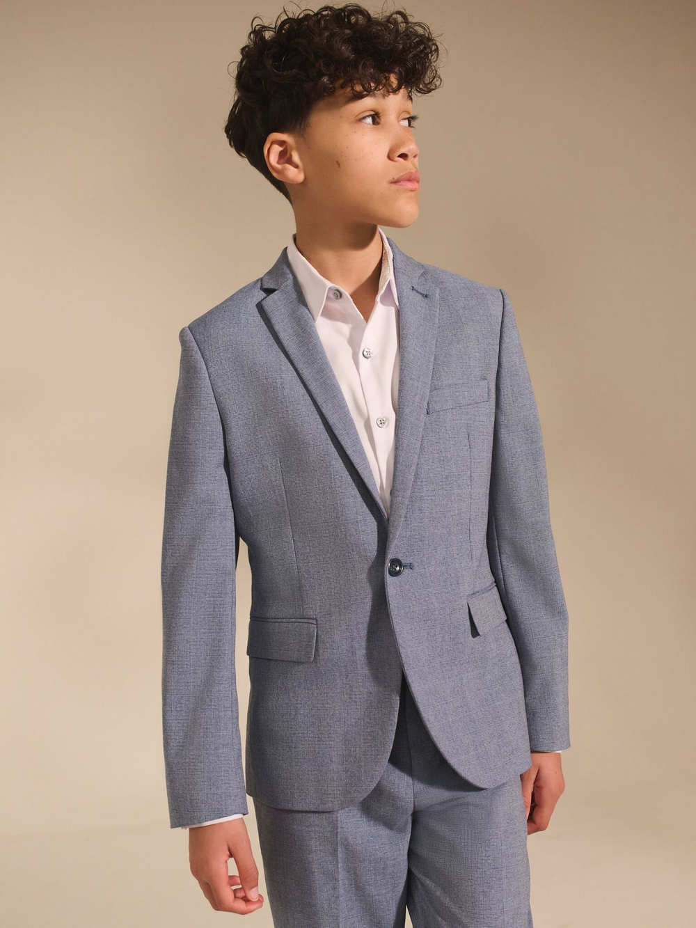 Пиджак для мальчика Next U88-301, Серый
