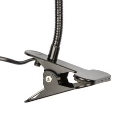 ULT-P31-12W-SPLE-40 IP40 BLACK SINGLE Светильник для растений светодиодный. на прищепке. Спектр для фотосинтеза. TM Uniel