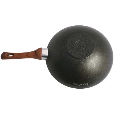 Сковорода Wok (классическая) 280/95мм с ручкой, АП линия «Granit ultra» (original)