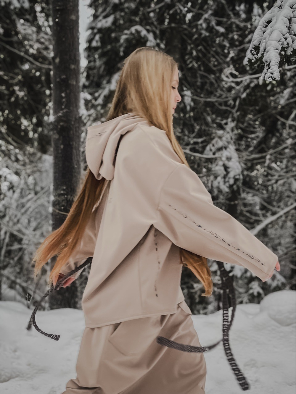 Анорак Колосья