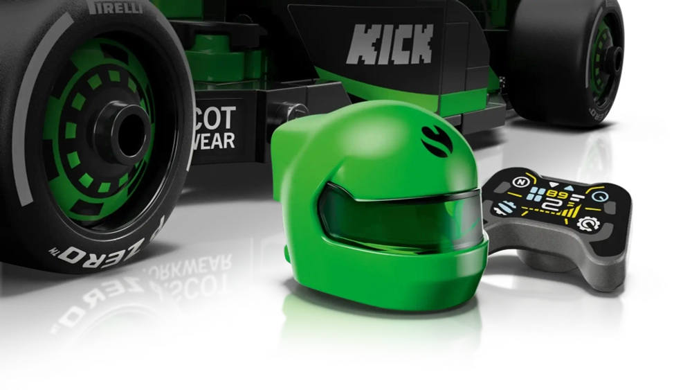 Конструктор LEGO Speed Champions 77247 Гоночный автомобиль KICK Sauber F1 Team C44