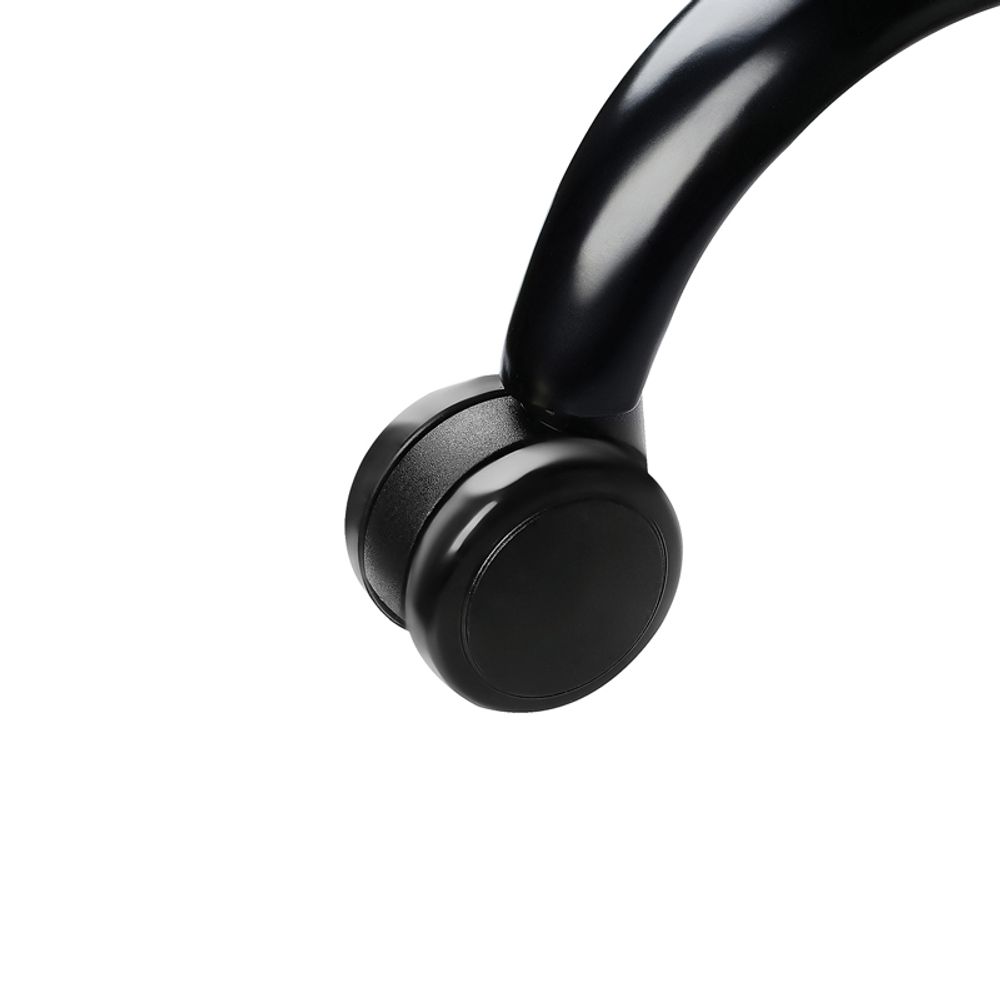 Кресло руководителя Helmi HL-ES10 "Stable", повышенной прочности, экокожа черная, до 250кг