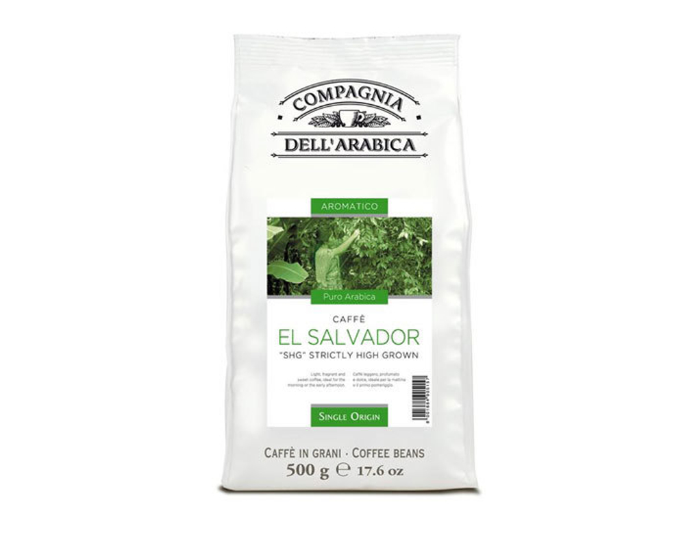 Кофе в зернах Compagnia Dell`Arabica El Salvador "SHG", 500 г (Компания Дель Арабика)
