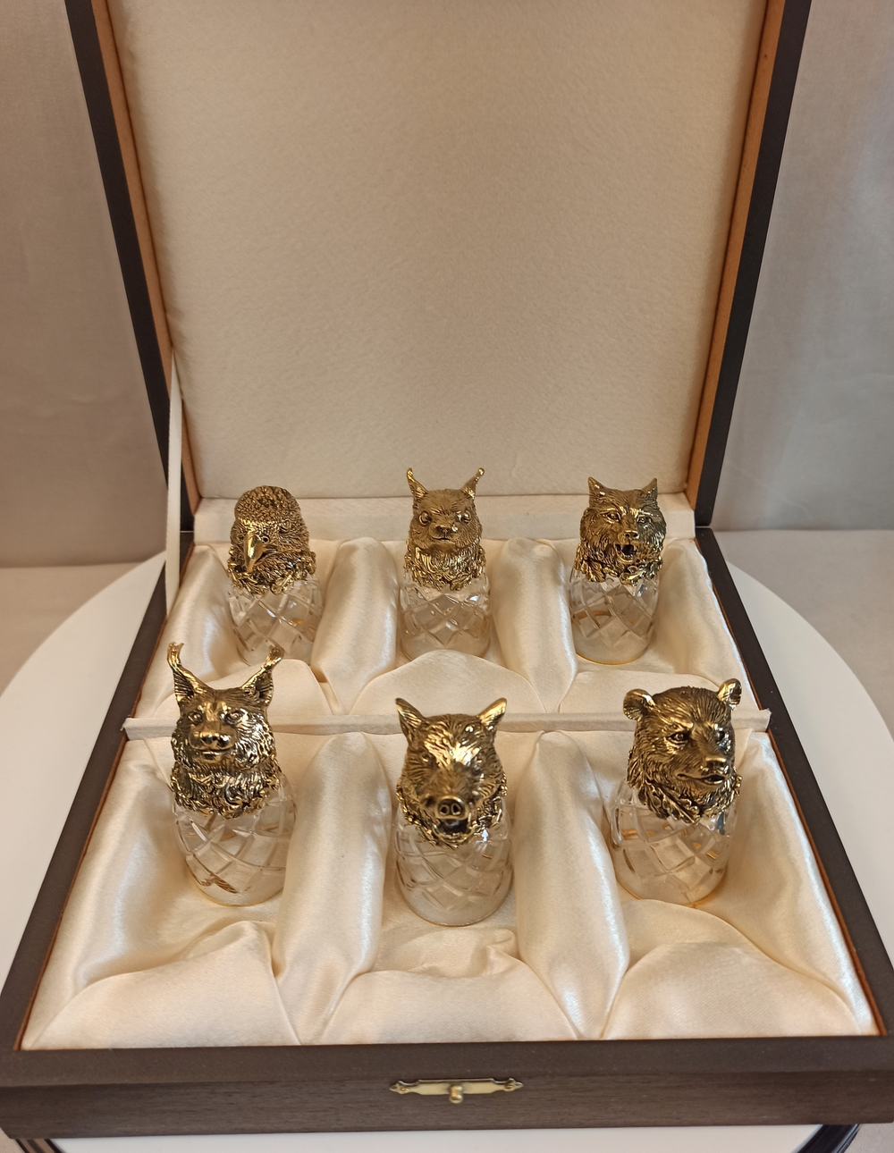 Стопки-перевертыши "Звери" №12, в наборе 6 шт.