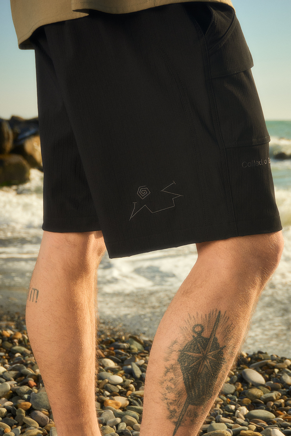 Шорты Called a Garment Hikercore "Black"