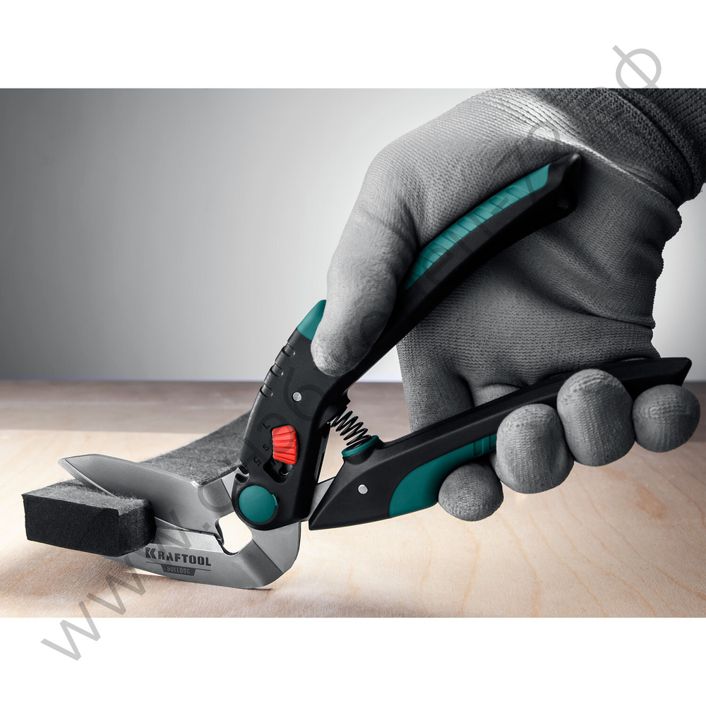 KRAFTOOL BULLDOG 250 мм, Многофункциональные прямые технические ножницы (23203)