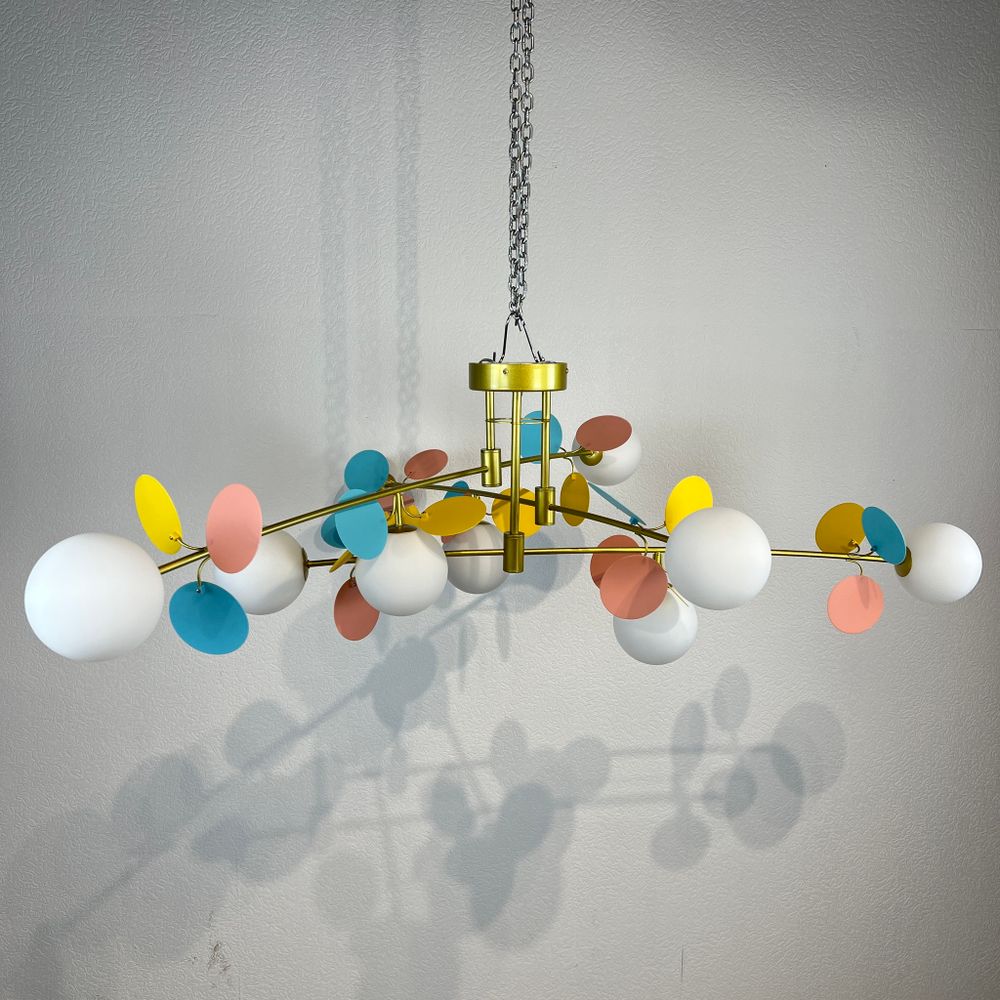 Потолочная Люстра Light Of Matisse B D120 Gold Multicolor By Imperiumloft