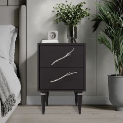 Тумба Арт Колор matte Классик Сильвер Терпкий коричневый матовый