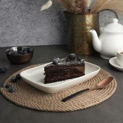 Блюдо прямоугольное 20*14,3 см h2,9 см 375 мл без борта Fine Plus Noble [3]